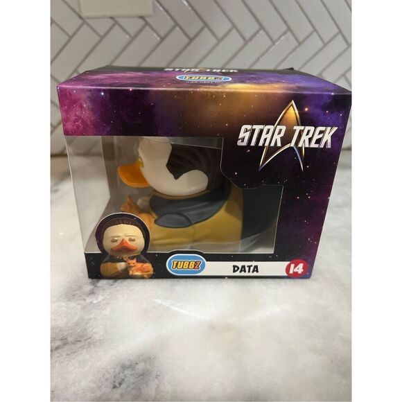 TUBBZ Boxed Star Trek DATA  Collectible Duck Vinyl Figure - Official Merchandise - Picture 1 of 7